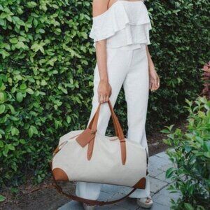 Henny + Lev Canvas Weekender Duffle Bag